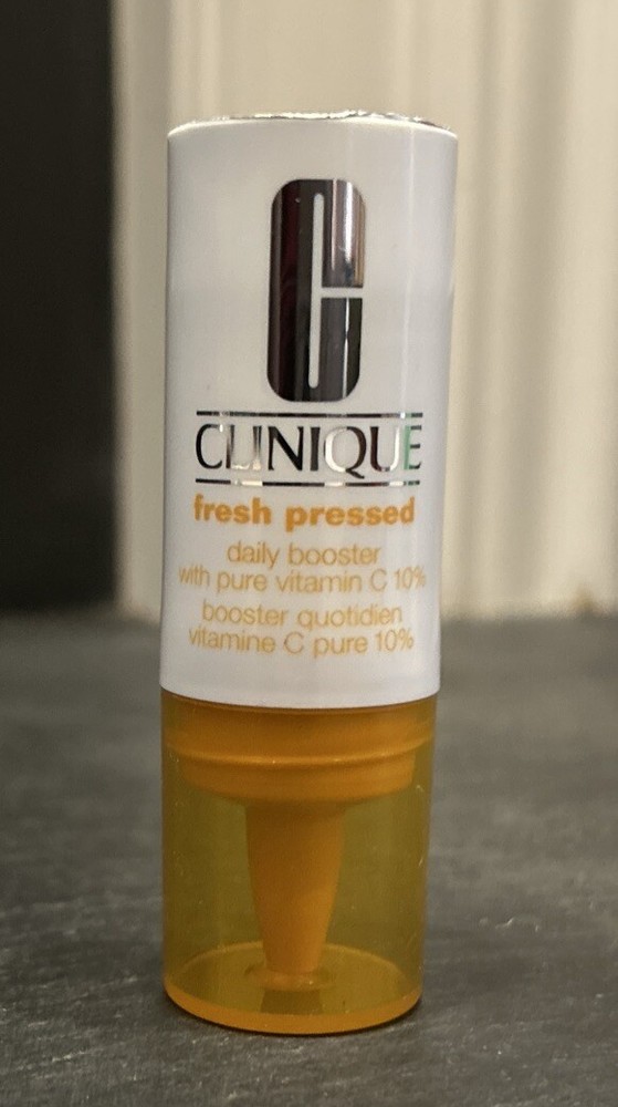 Clinique Fresh Pressed Daily Booster With Pure Vitamin C 10% Booster 0.29oz NIB