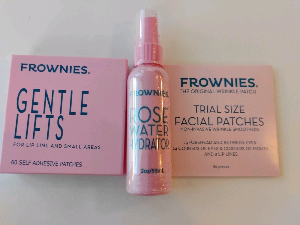 Lot Of New Frownies Gentle Lifts for Lip Lines, Rose Water, Trial Facial Patches