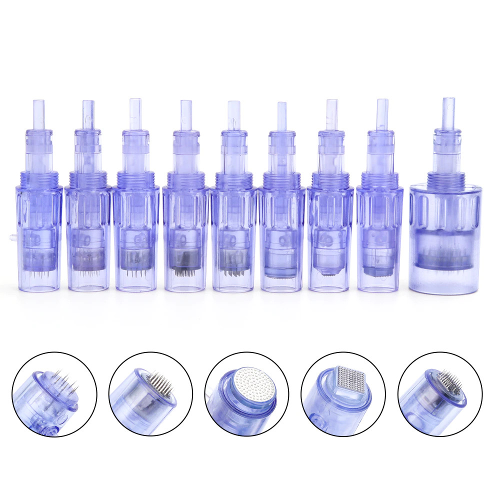 New 10Pcs 12/36/42/Nano Pin Replace Cartridges For Anti-Wrinkle Beauty Equipment