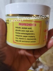 Glitzluxury Exclusive YELLOW SISI Lemon & Egg Yolk BODY CREAM 🔥 300g X 1👌