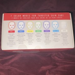 NEW Pursonic 7-in-1 LED Light Therapy Face Mask