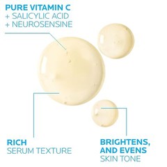 x2 La Roche-Posay Pure Vitamin C10 Serum 30ml Brightening Facial Serum