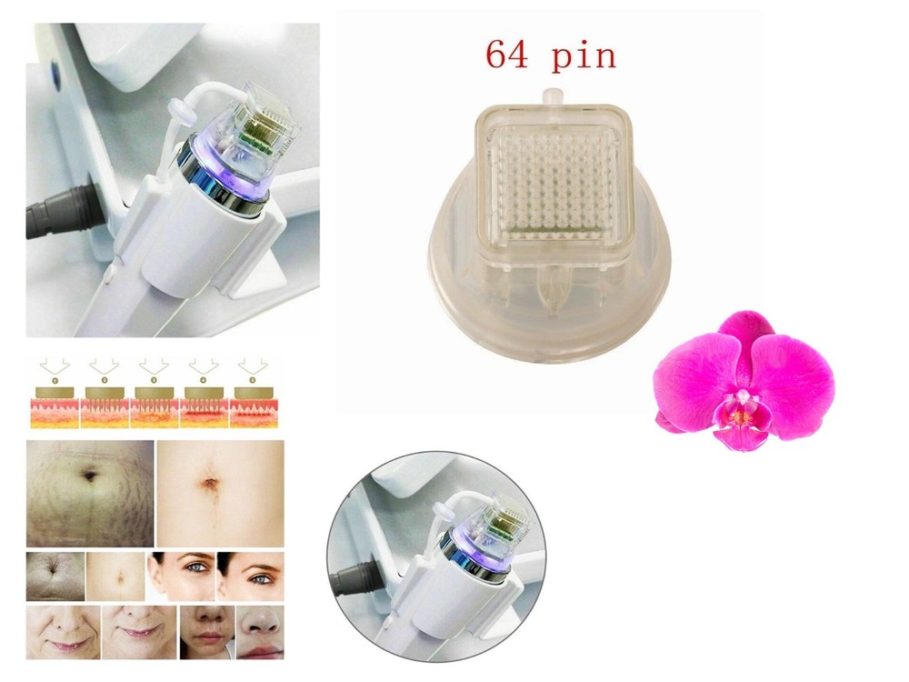 RF Micro Needle Cartridge 64 Pins For Micro-Needle Fractional Machine QTY 5
