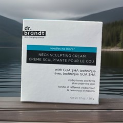 Dr. Brandt *Needles No More* Neck Sculpting Cream 1.7 oz NIB Quartz Gua Sha