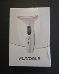 PLAVOGLE Face & Neck Massager Q011W High Frequency Vibration 3 Modes