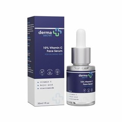 DERMA SECRET 10% Vitamin C Serum for Face – Brightening & Hydrating Formula 30ml