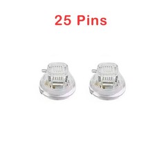 2PCS Replace Micro Needle Cartridge Tip Nano chip 25/64 Pins Gold For RF Machine