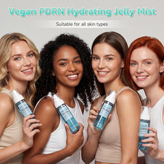 PDRN Jelly Mist Serum, Ultra-Fine Hydrating Face Mist Spray, Face Spray Mist Hyd