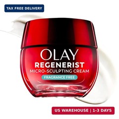 Olay Face Moisturizer, Regenerist Micro-Sculpting Cream for Women, Fragrance-Fre