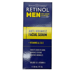 Retinol Men’s Anti Wrinkle Facial Serum-Wrinkles,Lines,Tone, Firm