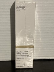 Glycolic Acid 7% Toning Solution. 100 ml 3.38 fl oz Exp 01/2027 pH-3.6