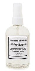 100% Pure HYALURONIC ACID SERUM Anti-Aging-Plumps Wrinkles-Intense Hydration-4oz
