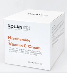 ROLANYIN Vitamin C , Niacinamide & Anti-Aging Night Cream New sealed BB 12/2027