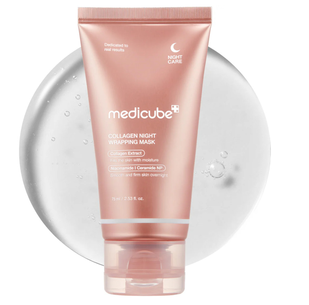 Medicube Collagen Overnight Wrapping Peel Off Facial Mask Pack FREE SHIPPING