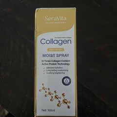 SeraVita Anti Aging Collagen Moist Spray 3.4oz BRIGHTENS + FIRMS 💛 skin face