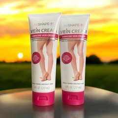 2PK – reSHAPE Varicose Vein Cream Arnica Horse Chestnut Skin Care Use Daily 8oz