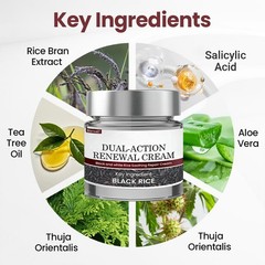 Premium Biancat Black & White Rice Skin Cream Anti-Aging,Hydrating designed for