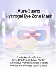 Aura Quartz Hydrogel Eye Zone Mask 5ea (9g*5) – Lavender Mask for Entire Eye …