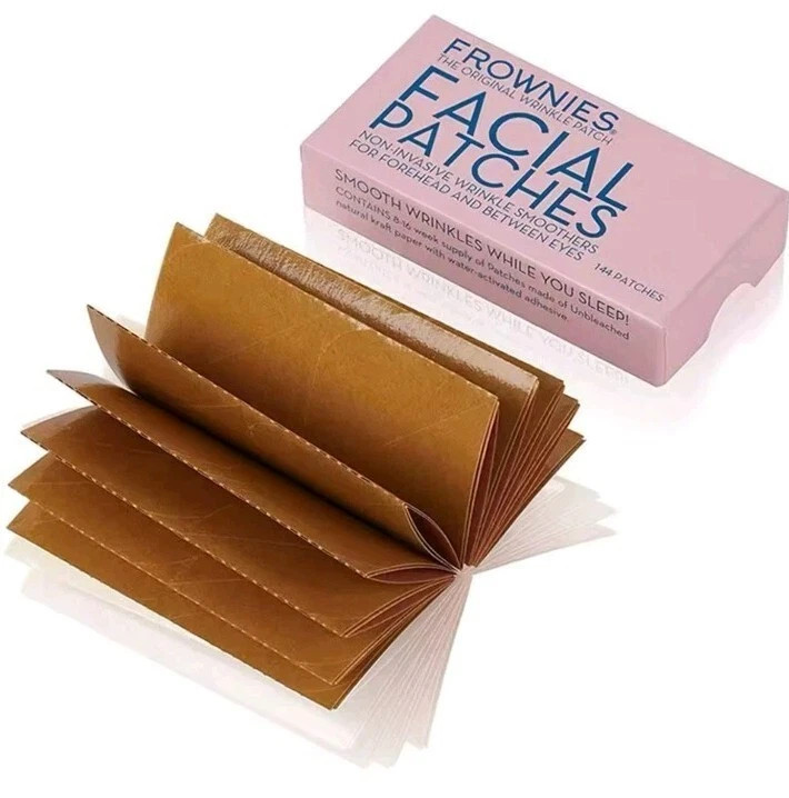 Frownies Facial Patches Wrinkle Smoothers Forehead & Between Eyes 144 Count