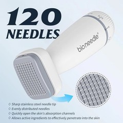 Bio Needle Derma Stamp Microneedling Tool Adjustable Needle For Body Hair Growth