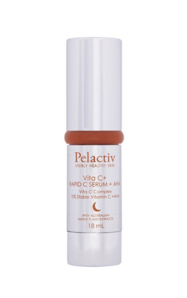 Pelactiv Vita C+ Rapid C Serum + AHA 15% Stable Vitamin C Complex BHAs Brightens