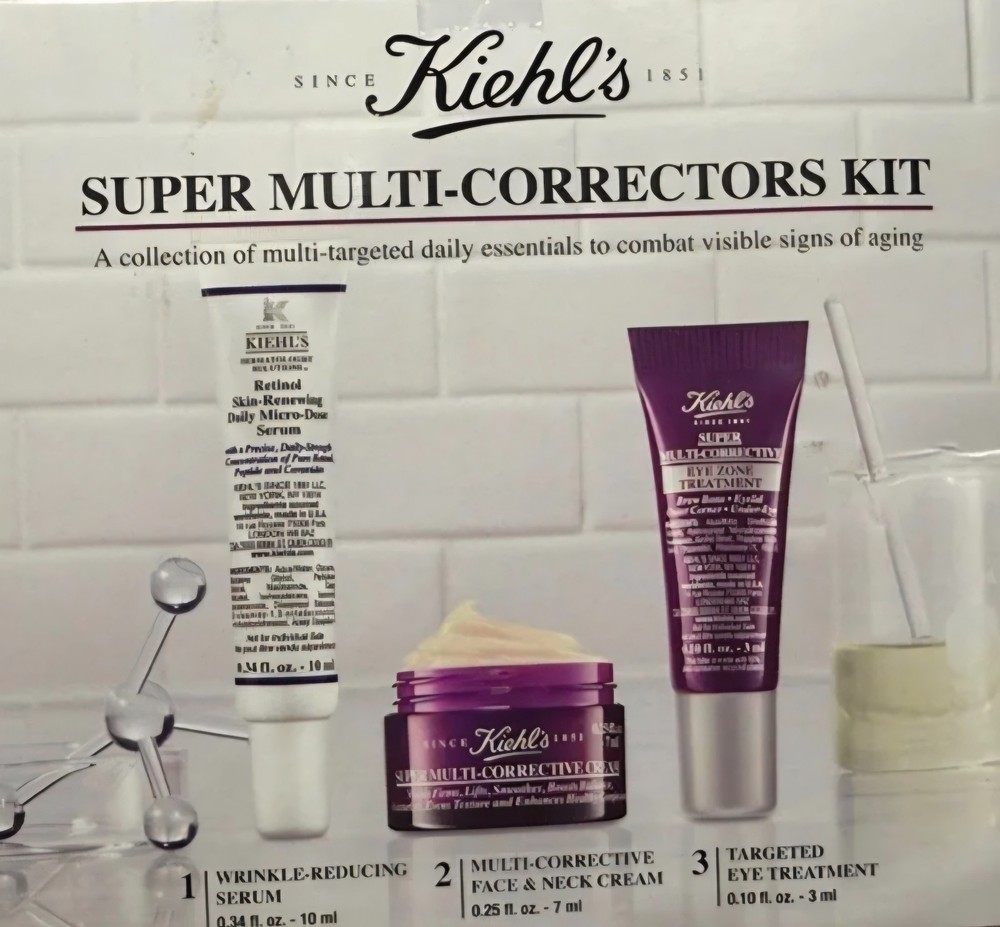 Kiehl’s Super Multi-Correctors Kit, NIB