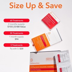 Extra Strength Daily Peel Pads – 2-Step Exfoliating Treatment for Anti-Aging, Sm