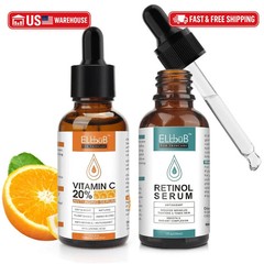 Day-Night Anti Aging Vitamin C Serum Retinol Serum For Face with Retinol & Amino