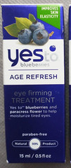 Yes To Blueberries Age Refresh Eye Firming Treatment. 5 Oz New Rare Paractress