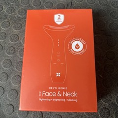 NEW REVO Genie Face & Neck Beauty Massager with Ultra Powerful LEDs for Wrinkle