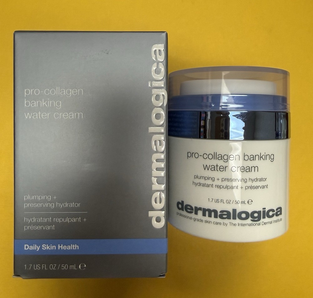 DERMALOGICA Pro-Collagen Banking Water Cream 1.7 fl oz/ 50mL. New in Box.