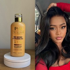 Polish To Glow skin Lightening & Polishing Body Lotion. P2g 500ml👌 [Gold].