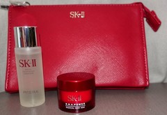 SK-II R.N.A Power Radical New Age Cream 15ml/PITERA Facial Essence 30ml with Bag