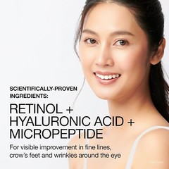 Neutrogena Rapid Wrinkle Repair Retinol Pro+ 0.5 oz – Eye Cream – Made in France