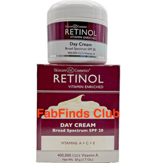 Skincare Cosmetics Retinol Day Cream SPF 20 Vitamin A+C+E 1.7oz