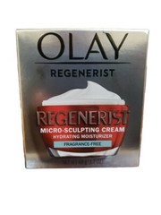 New Olay Regenerist Micro Sculpting Cream Moisturizer Fragrance Free 1.7oz / 48g
