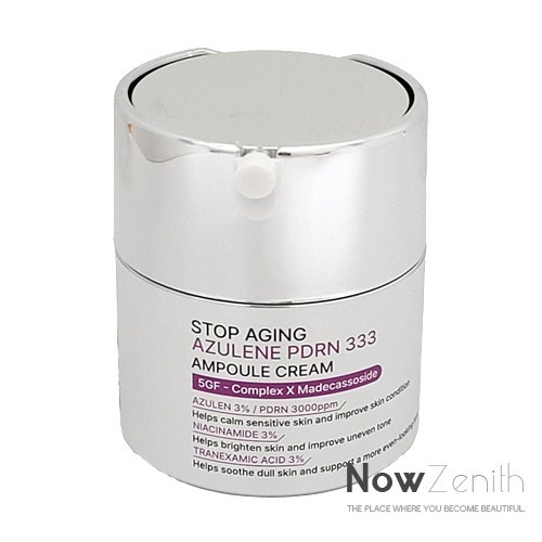 JVELYN Stop Aging Azulene PDRN 333 Ampoule Cream 50G