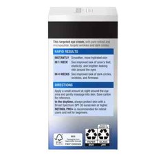 Neutrogena Rapid Wrinkle Repair Retinol Pro+ 0.5 oz – Eye Cream – Made in France