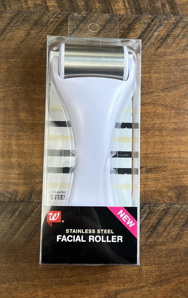 Ice Roller Stainless Steel Body Face Facial Cold Gel Cooling Therapy Massager