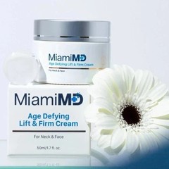 MiamiMD (Miami MD) Age Defying Lift & Firm Cream For Neck And Face – 50ml 2 Pack