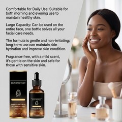 Skin Protect Serum Black Women Gentle Facial Skin Care Moisturizing Serum 1PC