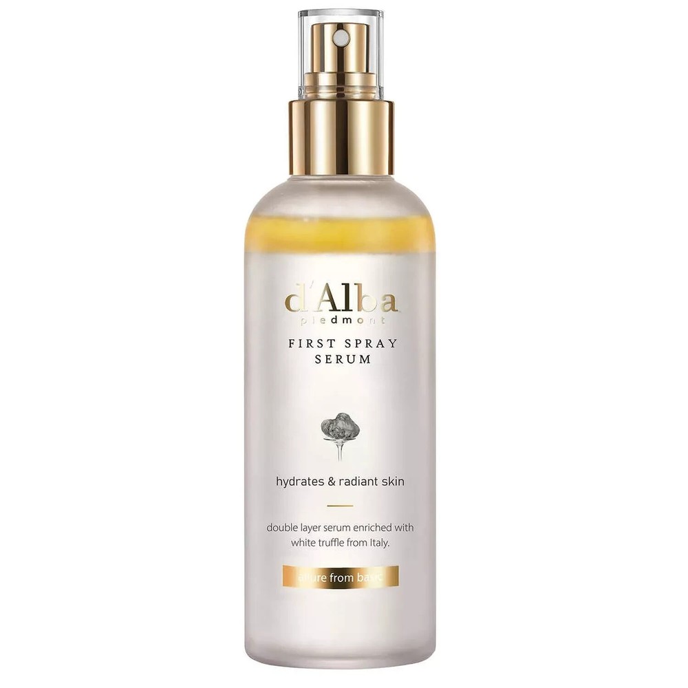 D ALBA PIEDMONT WHITE TRUFFLE FIRST SPRAY SERUM ITALIAN MOISTURIZER 6.08oz 180ml