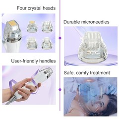 2 in 1 RF Micro-n-eedle Machine Cold Hammer Scars Spot Removal Skin Lifting Spa