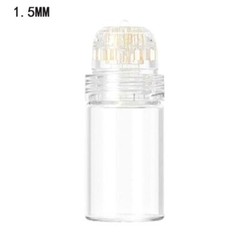 Portable 20 Pin 0.25-1.5 mm Gold Titanium System Tool for Facial Skin Care Salon