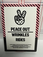 PEACE OUT Wrinkles 6 ANTI WRINKLE DISSOLVING MICRONEEDLING PATCHES w/retinol