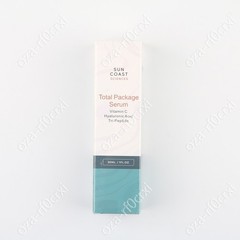 Sun Coast Science Total Package Serum, Vitamin C, Hyaluronic Acid, 1 /2/3 pack
