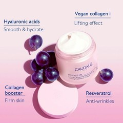 Caudalie Resveratrol Lift Cream 15ml + Vinoperfect Eye 5ml Mini Bundle BN Firm
