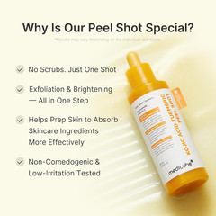 Peel Shot with Kojic Acid Turmeric | Reset in One Step | Gentle Exfoliating Seru