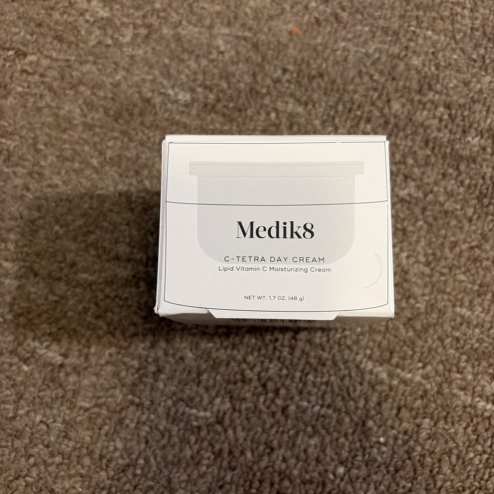 Medik8 C-Tetra Day Cream Lipid Vitamin C Moisturizing Cream 1.7 oz / 48 g – NEW!