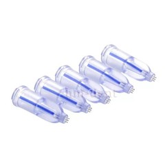 5/100 Pcs Crystal Nanosoft Microneedle 3Pin Needles Anti Aging Eyes Neck Lines